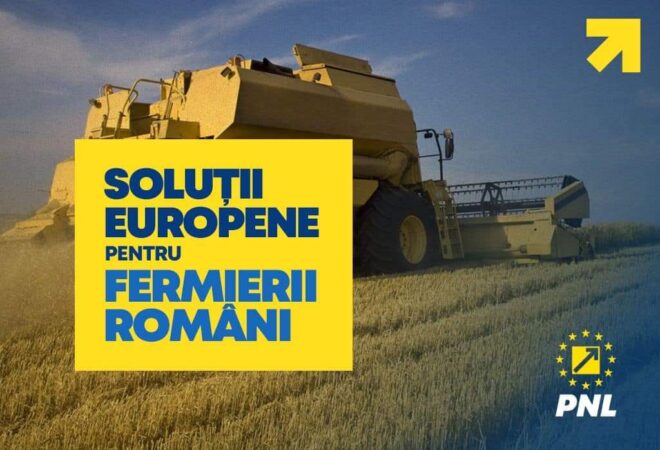 PNL se laudă cu deciziile Parlamentului European privind  simplificarea regulilor Politicii Agricole Comune (PAC).