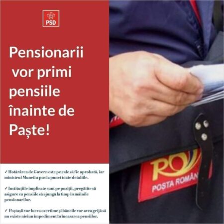 Ministrul PSD al Muncii a făcut deja toate demersurile în acest sens. Mai trebuie doar ca și ministrul Finanțelor să asigure transferurile necesare