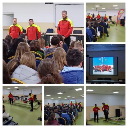 La solicitarea  unităților școlare, Salvamont Dâmbovița desfășoară activități cu elevii despre siguranța în mediul montan în cadrul SĂPTĂMÂNA VERDE.