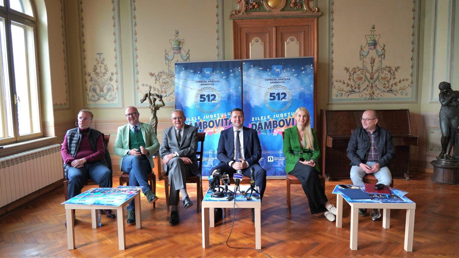 Președintele CJ Dâmbovița, Corneliu Ștefan  a susținut o conferință de presă în cadrul căreia a anunțat programul Zilelor județul Dâmbovița care  vor avea loc în perioada 31 mai- 13 iunie 2024.