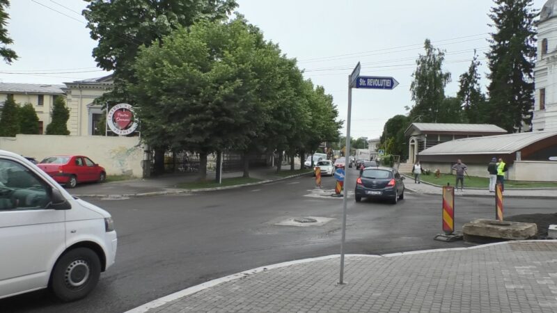Strada Grigore Alexandrescu din Târgoviște, este în plin proces de  modernizare, primarul municipiului Târgoviște, Cristian Daniel Stan