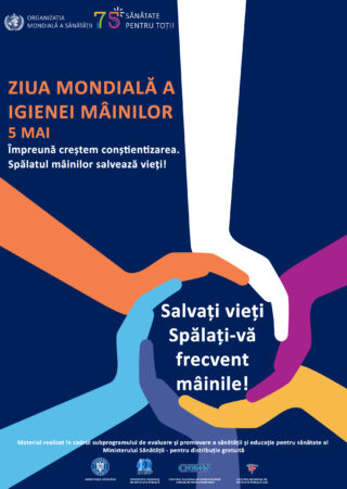 DSP Dâmbovița  se alătură iniţiativei „SALVEAZĂ VIEȚI: Spală-te pe mâini!” cu ocazia Zilei  Mondiale a igienei mâinilor, sărbătorită în fiecare an,