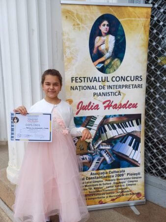Elevi ai Liceului de Arte ,,Bălașa Doamna” din Târgoviște au obținut rezultate deosebite la Concurs Național ,,Iulia Hașdeu” Duminică, 12 mai a.c., s-a desfășurat Festivalul Concurs Național de Interpretare Pianistică ,,Iulia Hașdeu", a XXIV-a ediție