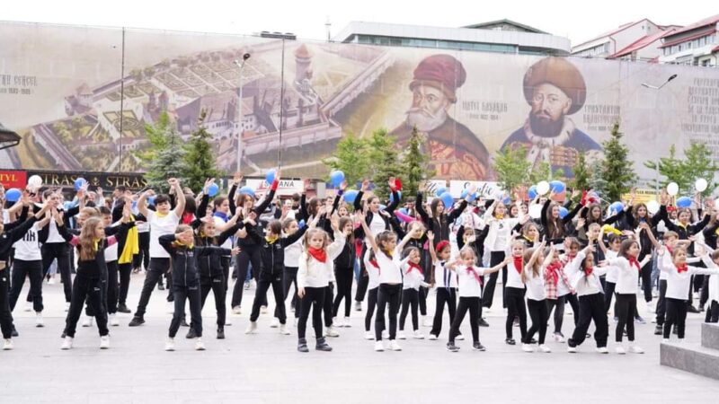 La Târgoviște a avut loc un superb moment dedicat Zilei Europei. 