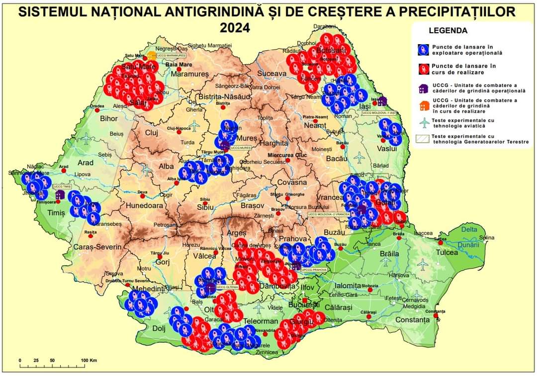 În județul Dâmbovița, lucrările pentru dezvoltarea Grupului de combatere antigrindină urmează să fie demarate.