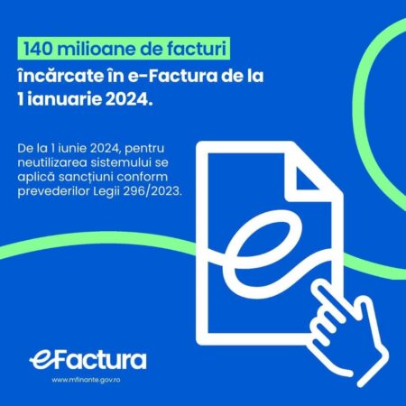 De la 1 iunie, termen-limită pentru transmiterea facturilor în sistemul național RO e-Factura ANAF a emis o notificare importantă pentru toți contribuabilii și operatorii economici din România, referitoare la termenul-limită pentru transmiterea facturilor în sistemul național RO e-Factura.