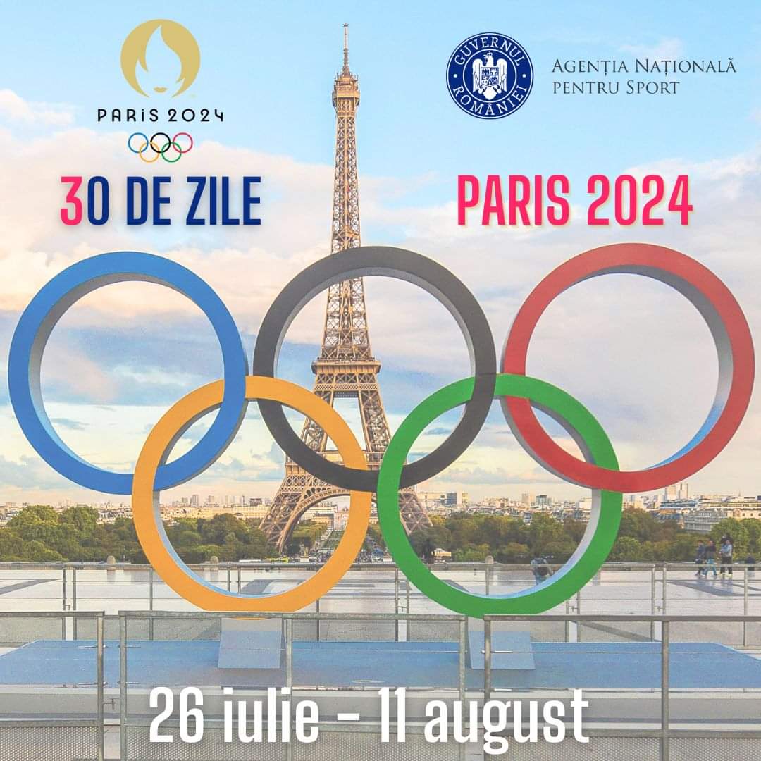 30 de zile până la Jocurile Olimpice Paris 2024