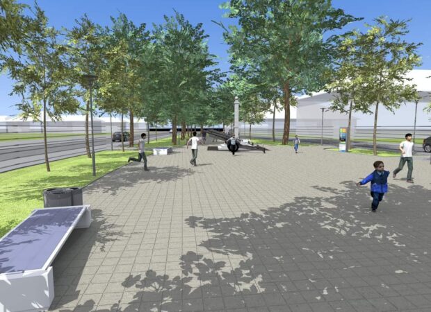 Parcul din  comuna Corbii Mari va beneficia de o modernizare completă, care va include nu doar înlocuirea mobilierului și refacerea