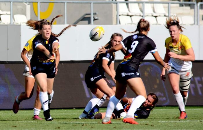 România participă la Campionatul European de Rugby Feminin în 7 România participă la Women’s 7s Rugby Europe Trophy 2024 (Campionatul European de Rugby Feminin în 7) și la Men’s 7s