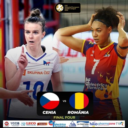 Volei feminin. România va întâlni Cehia , în semifinalele Golden League La Ostrava, tricolorele înfruntă una dintre cele mai experimentate adversare din Golden League, o echipă gazdă care și-a propus accederea în Volley Nations League (VNL).