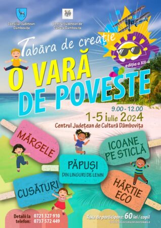 Tabăra de Creație „O vară de poveste”