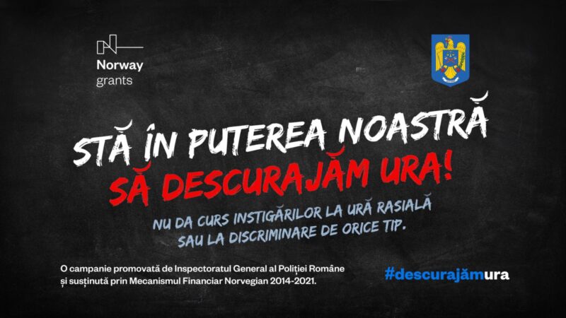 Poliția Română a întreprins demersuri pentru îmbunătățirea capacității instituționale de prevenire, descoperire și investigare a faptelor antisociale cu mobil discriminatoriu.