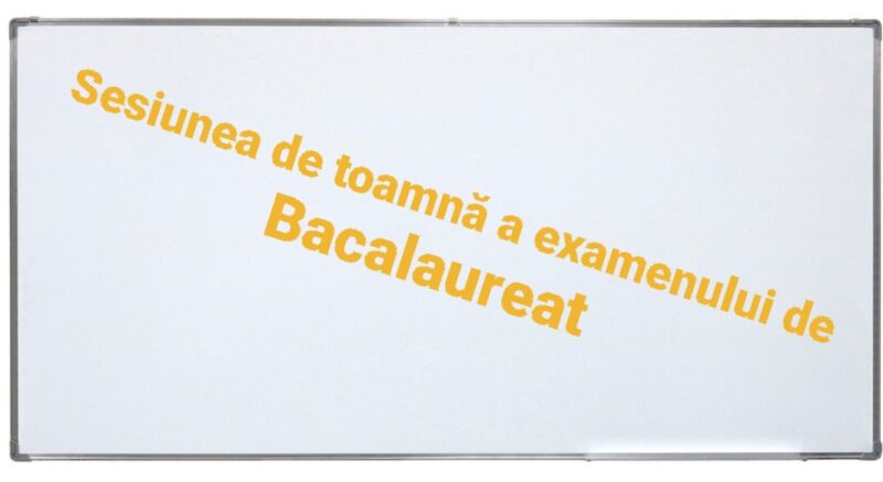Sesiunea de toamnă a examenului de Bacalaureat va începe pe 8 august  Sesiunea de toamnă a examenului de Bacalaureat din acest an se va desfășura în perioada 8 - 30 august, fiind precedată de etapa de înscriere care a avut  loc între 15 și 22 iulie.