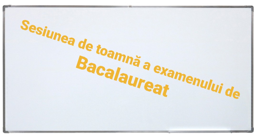 Sesiunea de toamnă a examenului de Bacalaureat din acest an se va desfășura în perioada 8 - 30 august, fiind precedată de etapa de înscriere care a avut loc între 15 și 22 iulie.