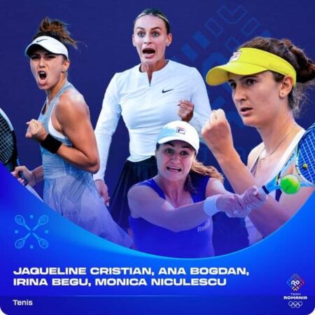 Irina Begu, Ana Bogdan, Jaqueline Cristian și Monica Niculescu vor reprezenta România la tenis la Jocurile Olimpice Paris 2024 Irina Begu va concura la simplu și la dublu feminin, cu Monica Niculescu, Ana Bogdan la simplu și la dublu feminin cu Jaqueline Cristian