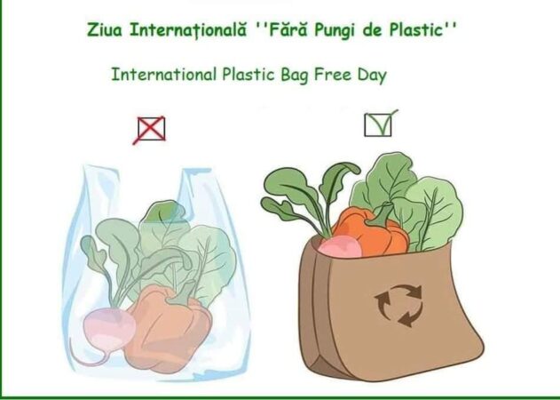 3 iulie, Ziua Internaţională ”Fără Pungi de Plastic” Ziua Internaţională ''Fără Pungi de Plastic'' este dedicată sporirii gradului de conștientizare asupra acestor aspecte și a problemelor