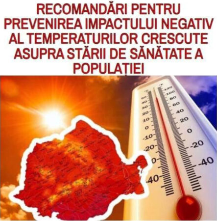 IMPORTANT pentru dâmbovițeni: Recomandările medicilor pe timp de caniculă IMPORTANT pentru dâmbovițeni: Recomandările medicilor pe timp de caniculă
