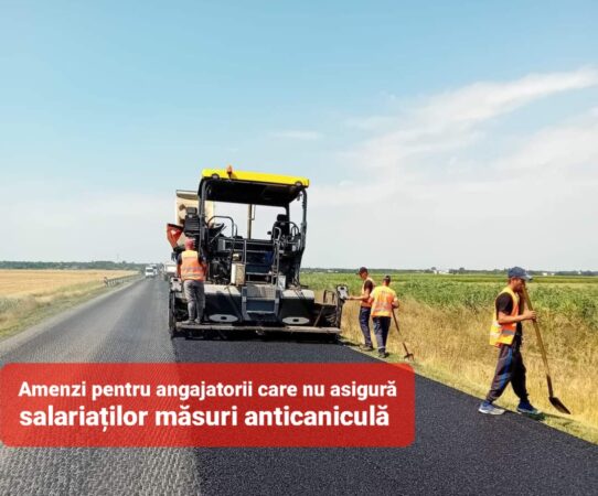 ITM Dâmbovița avertizează angajatorii: Protejați angajații în perioadele de caniculă! ITM Dâmbovița a emis un avertisment către angajatori cu privire la obligația de a lua măsuri pentru protecția angajaților în perioadele de caniculă.