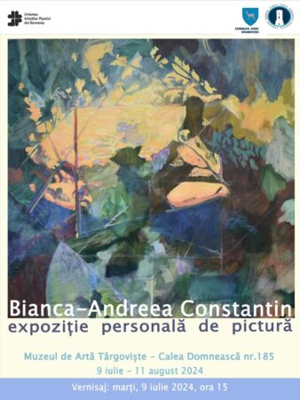 Nu ratați expoziția de la Muzeul de Artă din Târgoviște, a tineri artiste Bianca-Andreea Constantin Consiliul Județean Dâmbovița, alături de Complexul Național Muzeal „Curtea Domnească” Târgoviște, vă invită la Muzeul