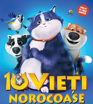 Nu ratați filmul „10 vieți norocoase” la Cinema Independența, pe 21 august Un nou film de animație, va fi proiectat la Cinema Independența.