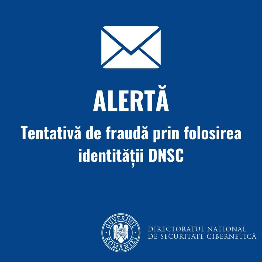 Atenție la mesajele pe care le primiți, atacatorii încearcă o gamă largă de tentative de fraudă folosindu-se de identitatea instituțiilor publice pentru a vă păcăli.