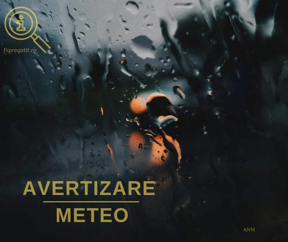 În fața avertizărilor de vijelii și averse torențiale emise de autorități, oamenii sunt sfătuiți să întrerupă orice activitate