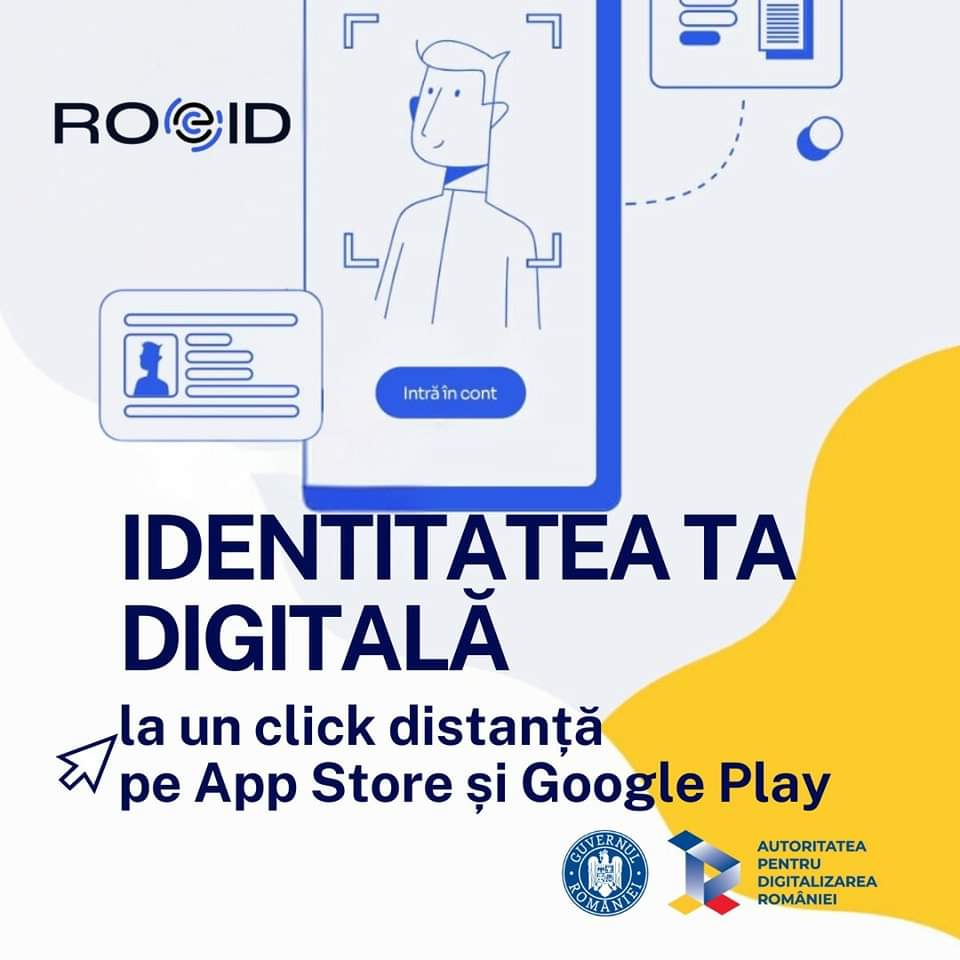 Prin instalarea aplicației ROeID din App Store sau din Google Play, fiecare dintre noi își poate creea o identitate electronică unică