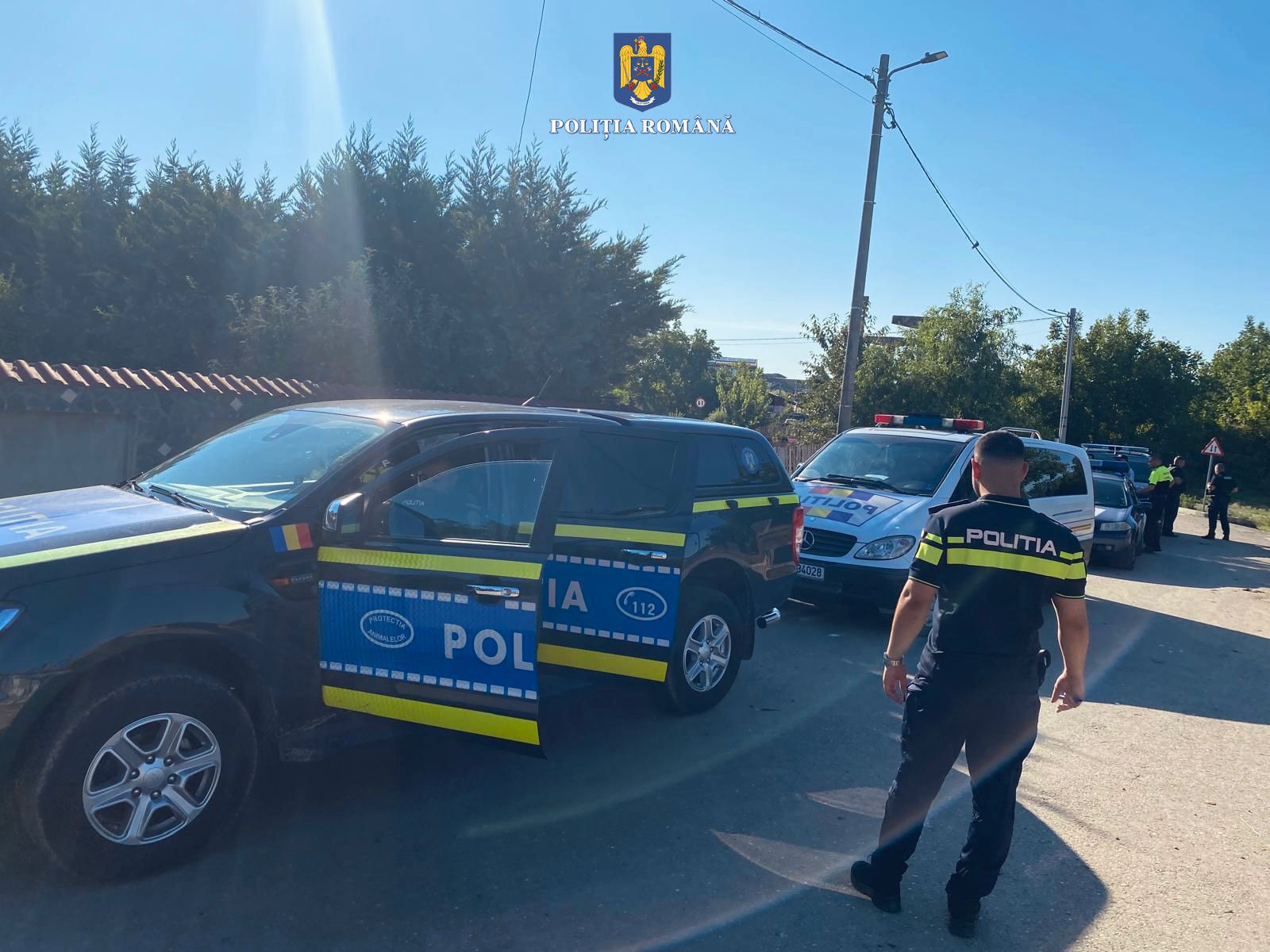În dimineața de 8 august a.c., polițiștii de la Biroul pentru Protecția Animalelor, împreună cu polițiști de la Serviciul pentru Acțiuni Speciale