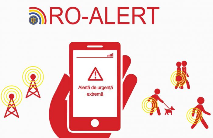 RO-ALERT, avertizarea rapidă pentru populație ar putea fi transmisă și pe televizor, e-mail sau SMS cum este în prezent