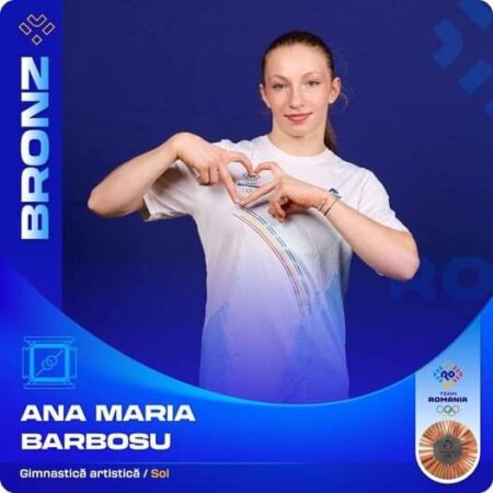 Vineri, 16 august,va avea loc ceremonia de înmânare a medaliei olimpice de bronz gimnastei Ana Maria Bărbosu Potrivit Comitetului Olimpic și Sportiv Român, vineri, 16 august, începând cu ora 15:30, va avea loc ceremonia de înmânare a medaliei olimpice de bronz gimnastei Ana Maria Bărbosu.
