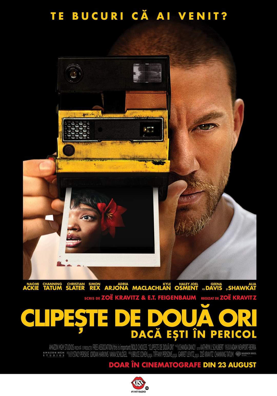 Noul thriller "Clipește de două ori" cu Naomie Ackie și Chiwetel Ejiofor în rolurile principale, promite să fie unul dintre cele mai intense filme ale anului