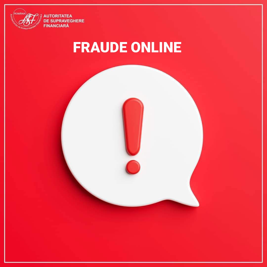 Nu uitați! Rămâneți foarte vigilenți când primiți propuneri de investiții prin intermediul internetului.