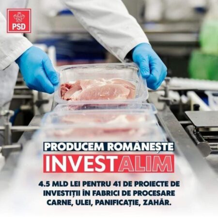 PSD: Investiții majore în industria alimentară românească! Premierul Marcel Ciolacu și PSD își respectă promisiunile prin aprobarea proiectelor din schema de ajutor de stat INVESTALIM!