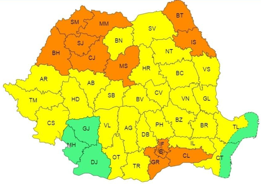 Astăzi, județul Dâmbovița se confruntă cu condiții meteorologice extreme, cu o varietate de fenomene precum caniculă