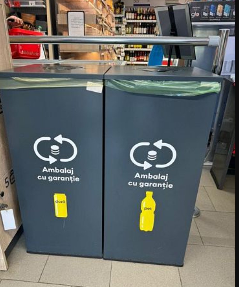 Gard de Mediu Dâmbovița a efectuat controale la hypermarket-uri, supermarket-uri, magazine, stații alimentare carburanți care comercializează produse în ambalaje SGR.