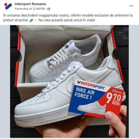 Atenție la conturile sau paginile de social media, în special de pe Facebook, care propagă campanii frauduloase ce se folosesc de imaginea unor branduri