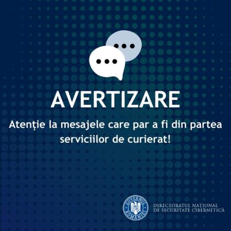 Mare atenție! Infractorii cibernetici trimit SMS-uri false privind serviciile de curierat Cumpărăturile online sunt tot mai populare, iar numărul de notificări, mesaje și email-uri de la servicii de curierat este în creștere.