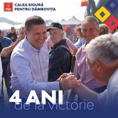 Președintele PSD Dâmbovița, Corneliu Ștefan, anunță realizări majore în cei patru ani de mandat la conducerea CJ Corneliu Ștefan, președintele PSD Dâmbovița și al Consiliului Județean Dâmbovița, a anunțat că în cei patru ani de mandat au fost realizate numeroase proiecte