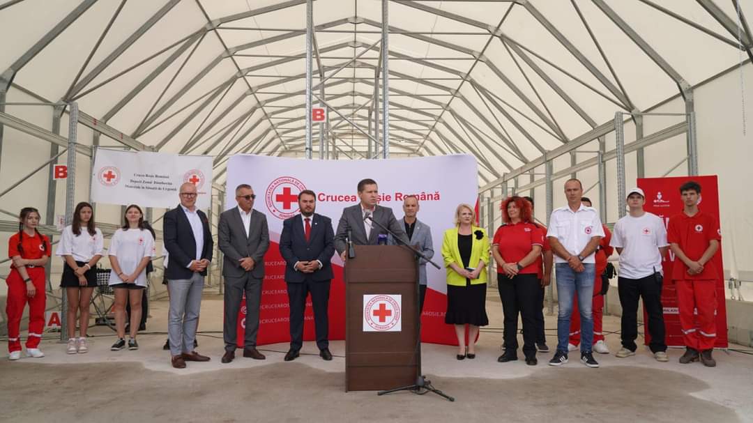A fost inaugurat depozitul regional al Crucii Roșii Române în Târgoviște, marcând un moment semnificativ în istoria umanitară a țării.
