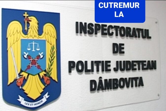 CUTREMUR la IPJ Dâmbovița: Adjunctul șefului IPJ, pus sub control judiciar, potrivit rechizitoriului ar fi protejat un inculpat dat în urmărire internațională.