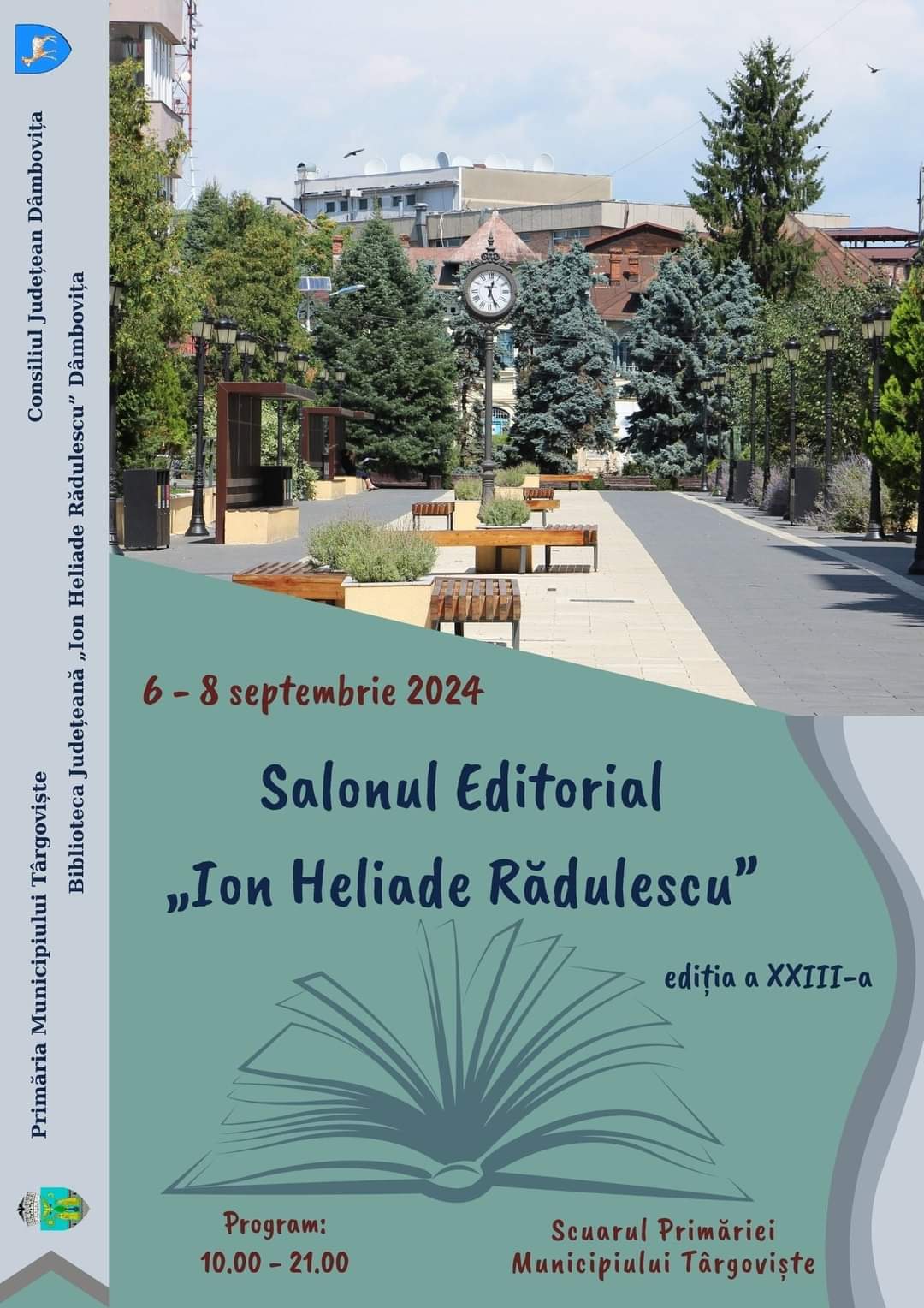 Biblioteca Județeană „Ion Heliade Rădulescu” Dâmbovița se pregătește să găzduiască cea de-a XXIII-a ediție a Salonului Editorial