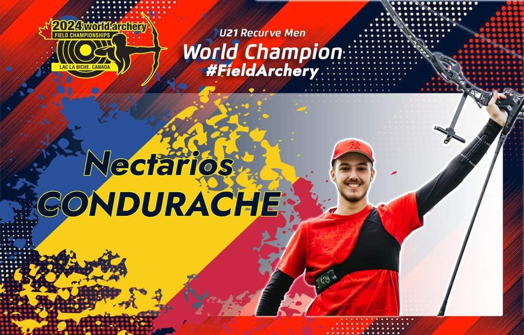 Trei medalii pentru delegația României la a 28-a ediție a Campionatului Mondial de Tir cu Arcul, desfășurat în Canada, între 16-22 septembrie!