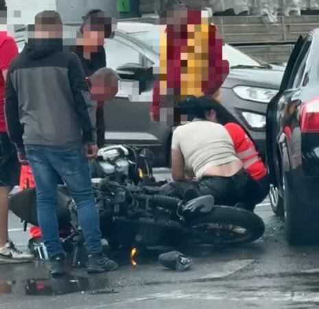 Polițiștii din cadrul Serviciului Rutier Dâmbovița au intervenit pe drumul național 71 - Viforâta, intersecție cu drumul județean 718