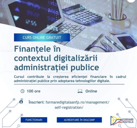 ANFP lansează programe de formare gratuită pentru funcționarii publici, în cadrul eforturilor de transformare digitală a administrației publice.