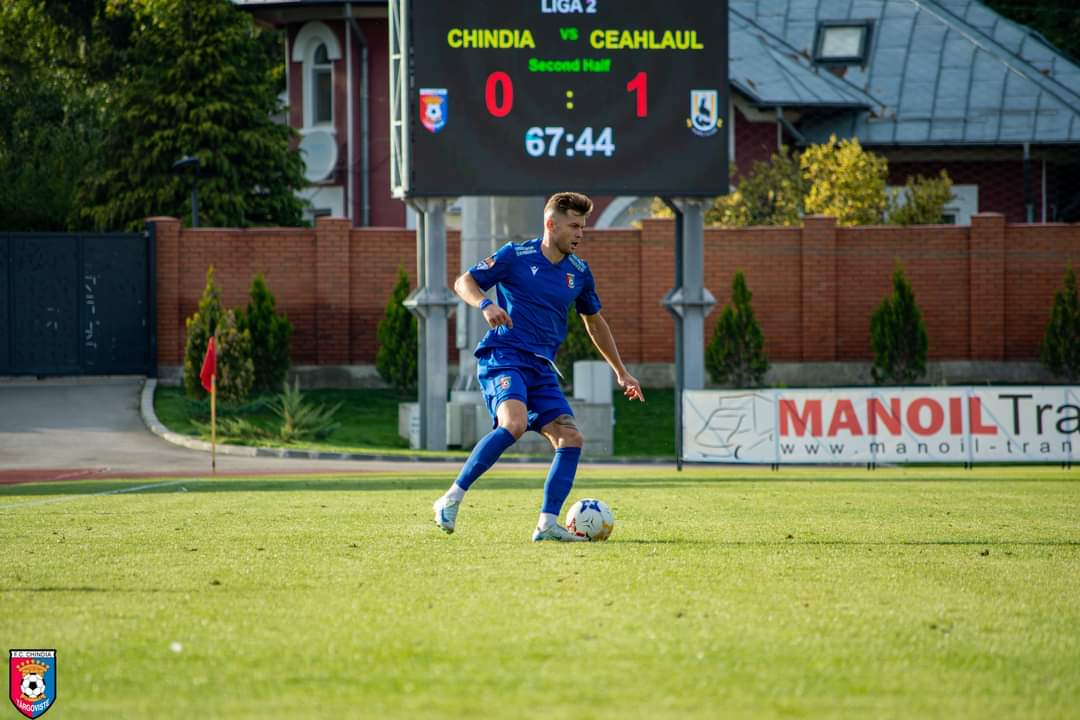 Într-un meci tensionat desfășurat pe terenul propriu,Chindia Târgoviște a suferit o înfrângere cu scorul de 0-1 în fața echipei Ceahlăul Piatra Neamț, în etapa a 7-a din Liga a 2-a.