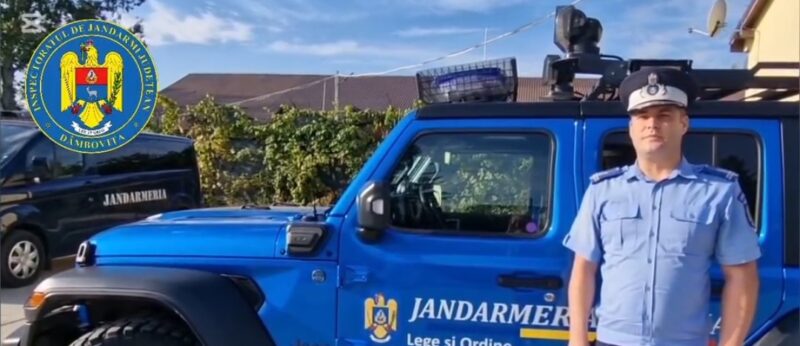 Misiunile jandarmilor dâmbovițeni la sfârșit de săptămână Jandarmeria Dâmbovița, cu siguranță, pentru fiecare!