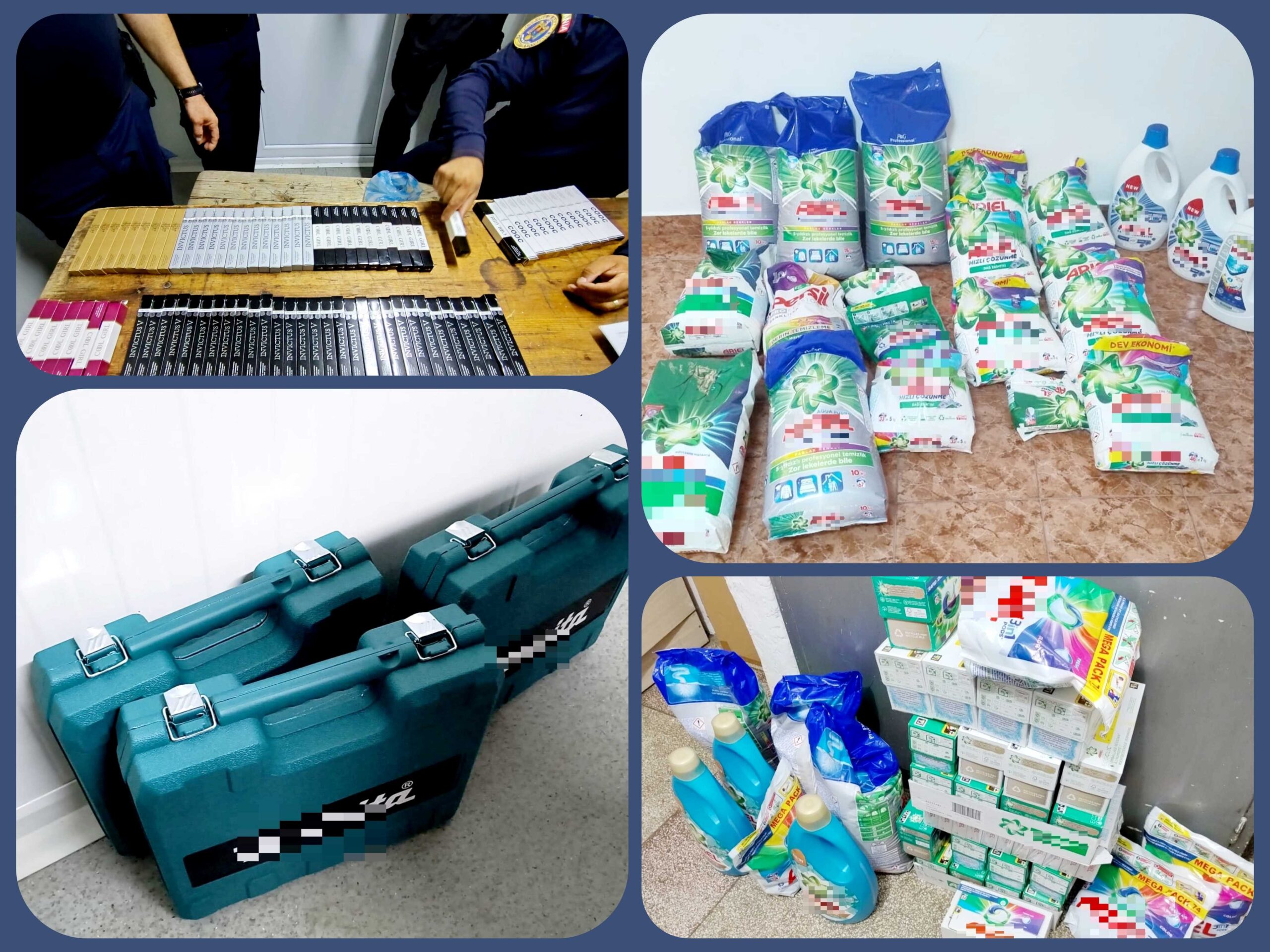 Jandarmii dâmbovițeni au reușit să oprească activitatea unui grup de persoane implicate în vânzarea de produse contrafăcute.