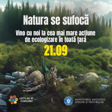 În data de 21 septembrie 2024, România va marca  Ziua Națională de Curățenie, un eveniment dedicat protejării mediului înconjurător