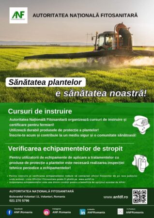 Autoritatea Națională Fitosanitară lansează o inițiativă amplă pentru promovarea sănătății plantelor și a mediului înconjurător Autoritatea Națională Fitosanitară (ANF) lansează o inițiativă amplă pentru promovarea sănătății plantelor și a mediului înconjurător
