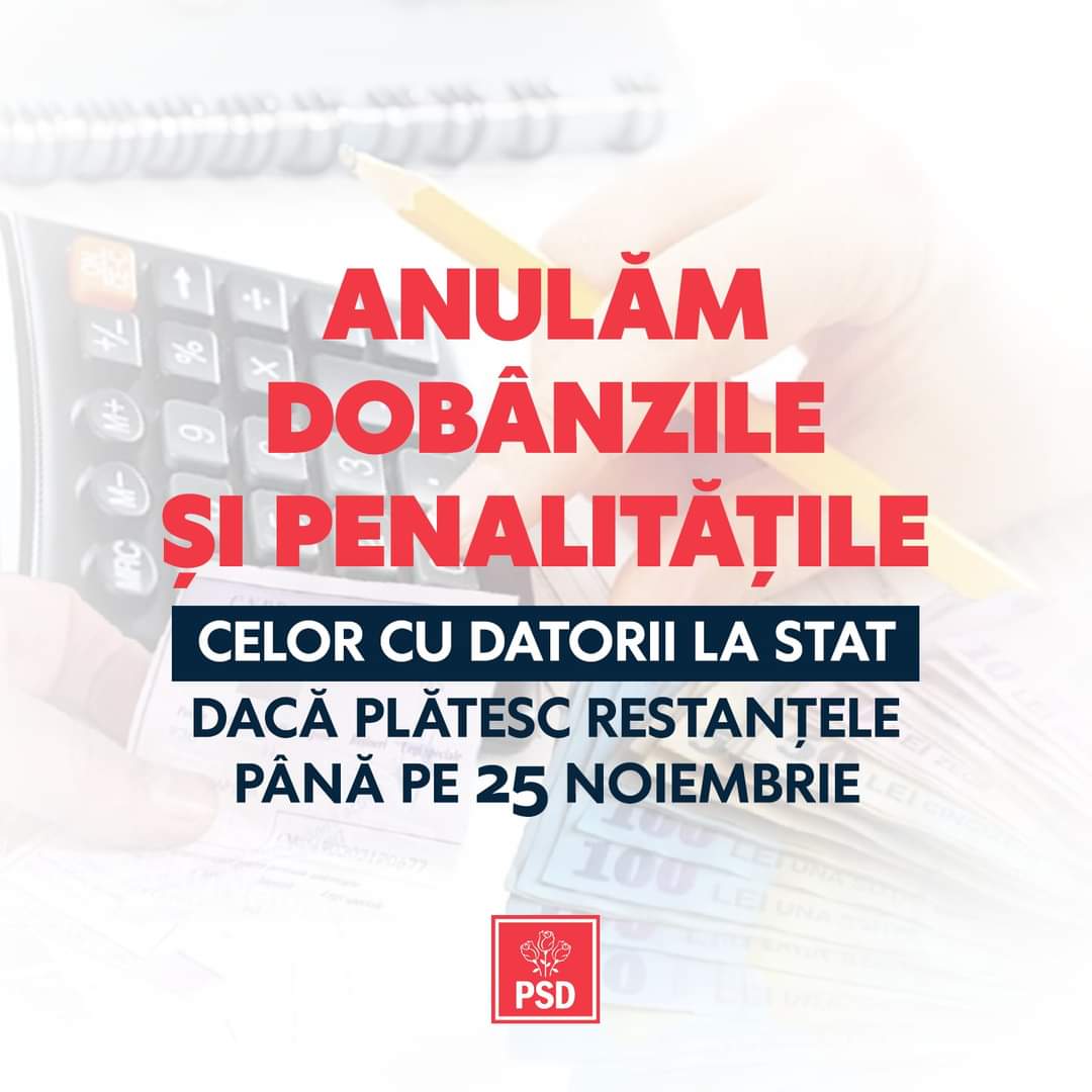 PSD a anunțat ieri o serie de măsuri menite să aducă venituri suplimentare la bugetul de stat și să încurajeze conformitatea fiscală.